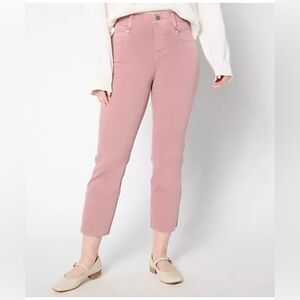 NWOT Liverpool Los Angeles Gia Glider Pull on Jean with Side Slits